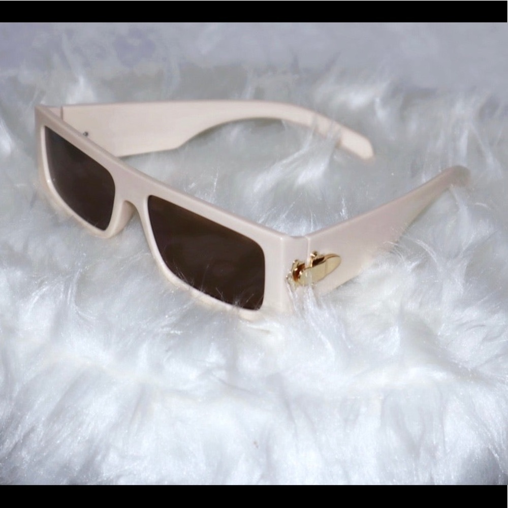 Cream sunglasses